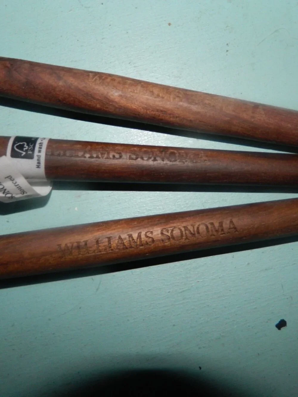 Williams Sonoma Williams Sonoma Walnut Essential Utensils Set of 3
